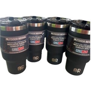 Outdoor Revival Insulated Tumblers 30 Fl oz each NeW